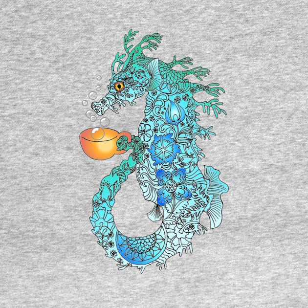 Sea Horse Turquoise by Bubba C.